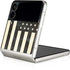 Black & White USA Flag Galaxy Z Flip4 5G Skin